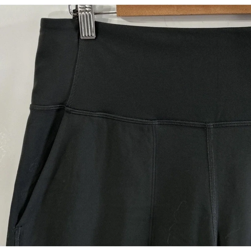 Lululemon Align Wide-Leg Super-High-Rise Crop Nulu Pants 10 NO Pilling Charcoal